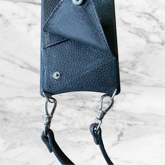 Bandolier Emma iPhone 6/6s/7/8 Plus Crossbody Case - Black/Silver - Picture 2 of 7